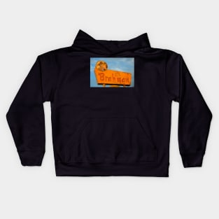 Brahman Bull Bar sign circa 1960 Kids Hoodie